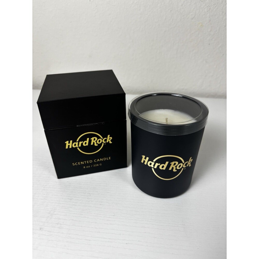 Hard Rock Scented Candle 8 oz Natural Soywax